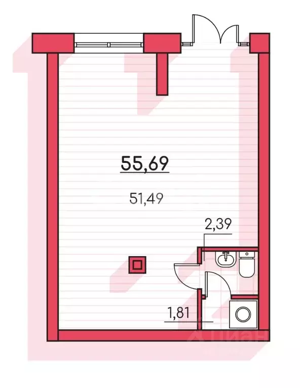 Помещение свободного назначения в Курганская область, Курган Заозерный ... - Фото 2