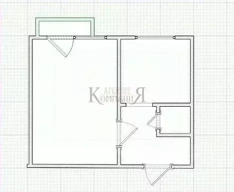 1-к кв. Рязанская область, Рязань Народный бул., 12 (32.8 м) - Фото 1