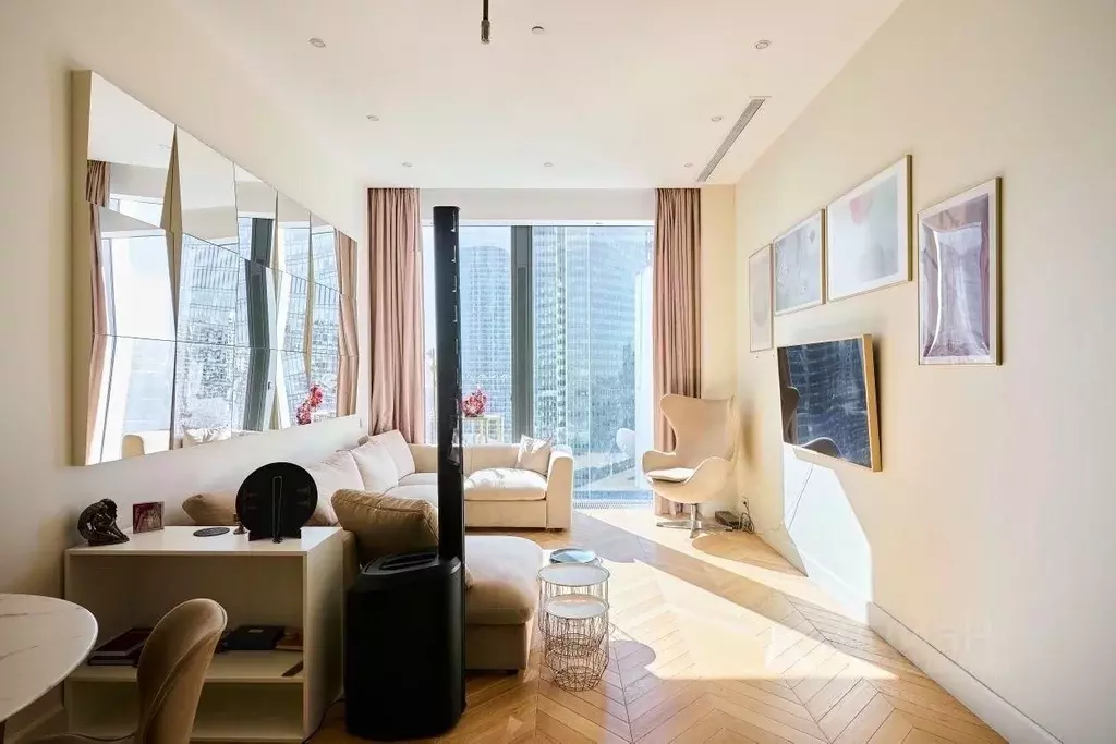 2-к кв. Москва 1-й Красногвардейский проезд, 22с2 (60.0 м) - Фото 1