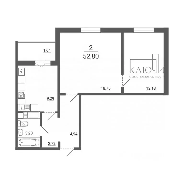 2-к кв. Челябинская область, Магнитогорск ул. 50-летия Магнитки, 29 ... - Фото 2