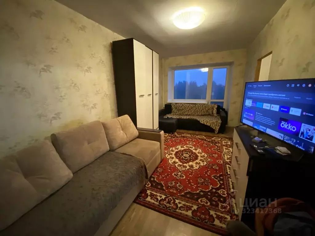 1-к кв. Нижегородская область, Дзержинск Водозаборная ул., 7 (29.4 м) - Фото 0