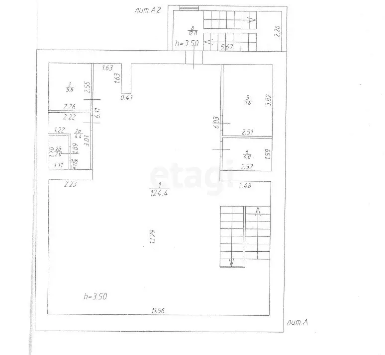 Помещение свободного назначения (522.7 м) - Фото 1