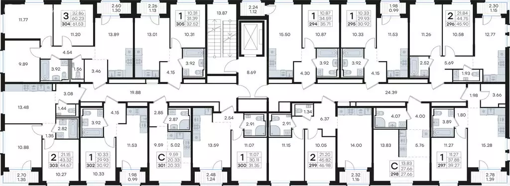 1-комнатная квартира: Нижний Новгород, Новинский сельсовет (35.71 м) - Фото 2
