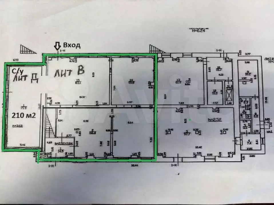Аренда помещения свободного назначения 530 м2 - Фото 0