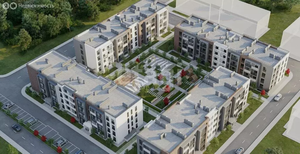 3-комнатная квартира: село Александровка, Акварельная улица, 1 (80 м) - Фото 1