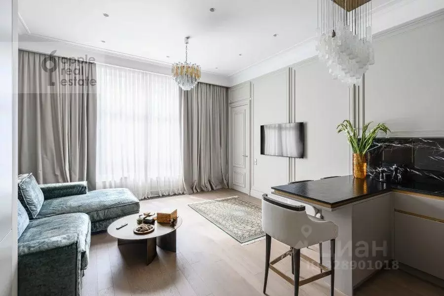 3-к кв. Москва Поварская ул., 8/1к1 (72.0 м) - Фото 1