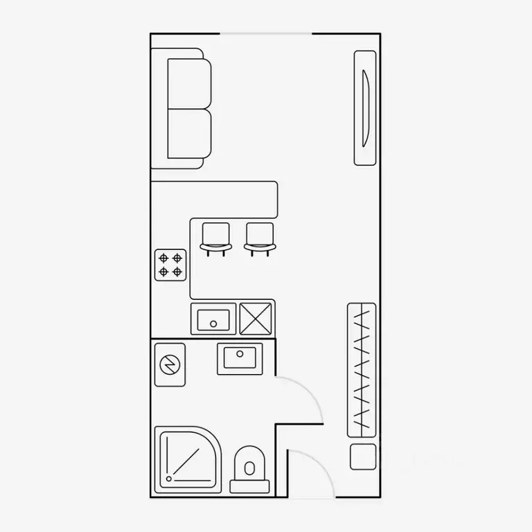 Студия Москва ул. Василисы Кожиной, 13 (28.0 м) - Фото 1