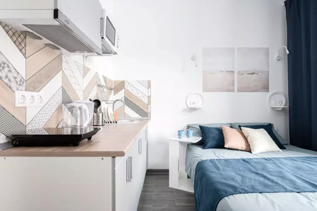 Студия Москва Новодмитровская ул., 2к1А (20.0 м) - Фото 2