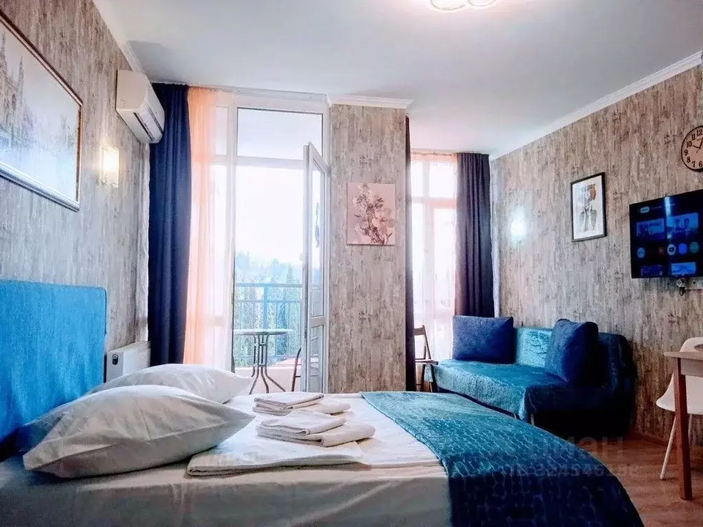 1-к кв. Краснодарский край, Сочи Светлана мкр, ул. Депутатская, 10 ... - Фото 2