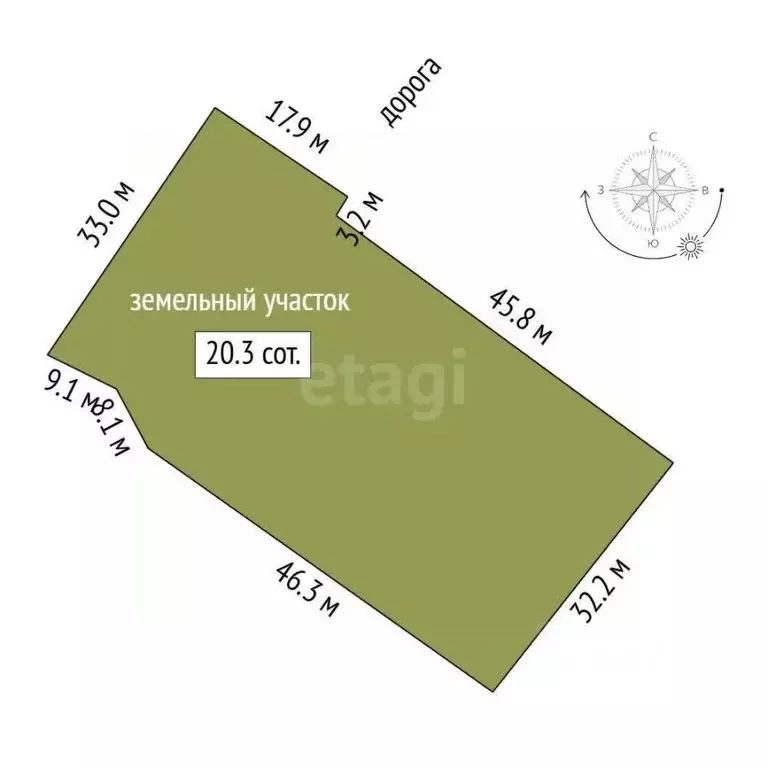 Участок в Московская область, Серпухов городской округ, д. Московка  ... - Фото 2