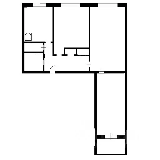 3-к кв. Новосибирская область, Новосибирск Обская ул., 139 (62.1 м) - Фото 1