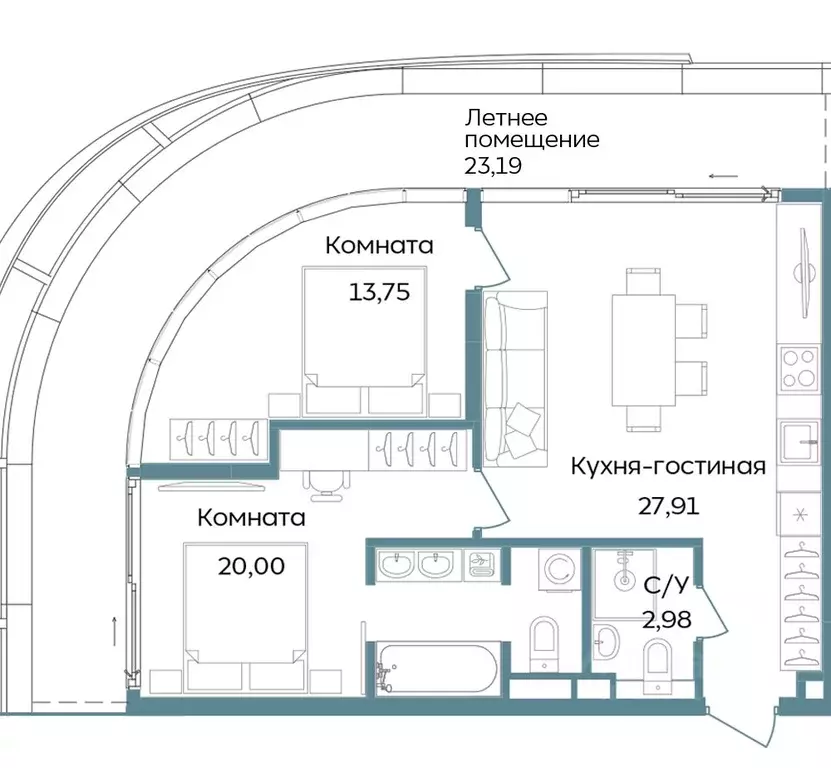 3-к кв. Крым, Саки ул. Морская (87.83 м) - Фото 0
