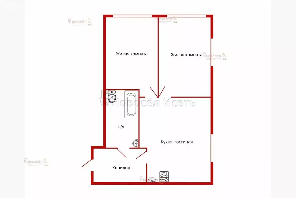 3-комнатная квартира: Екатеринбург, улица Рябинина, 47 (46 м) - Фото 0