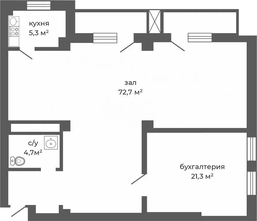 3-к кв. Челябинская область, Челябинск Лесопарковая ул., 7Г (102.8 м) - Фото 0