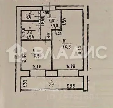 1-к кв. Башкортостан, Уфа ул. Островского, 18 (42.8 м) - Фото 2