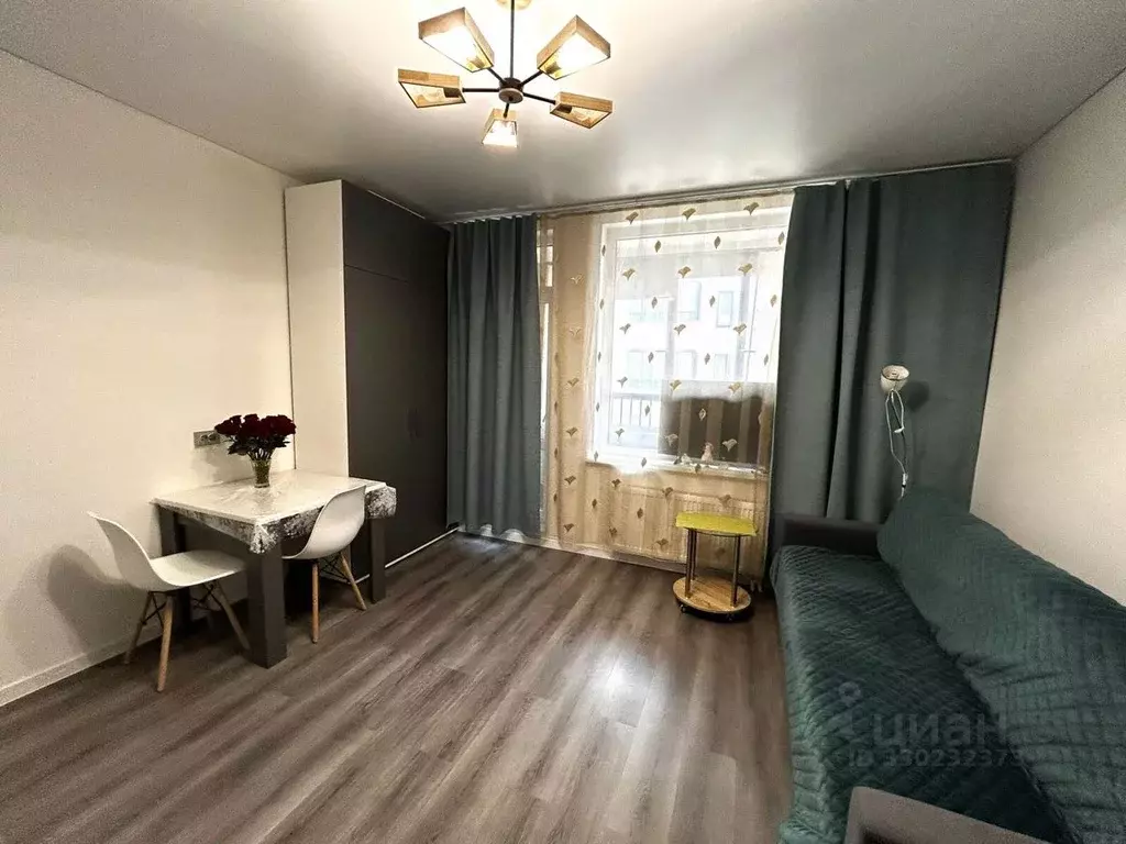 Студия Санкт-Петербург просп. Ветеранов, 204 (25.5 м) - Фото 1