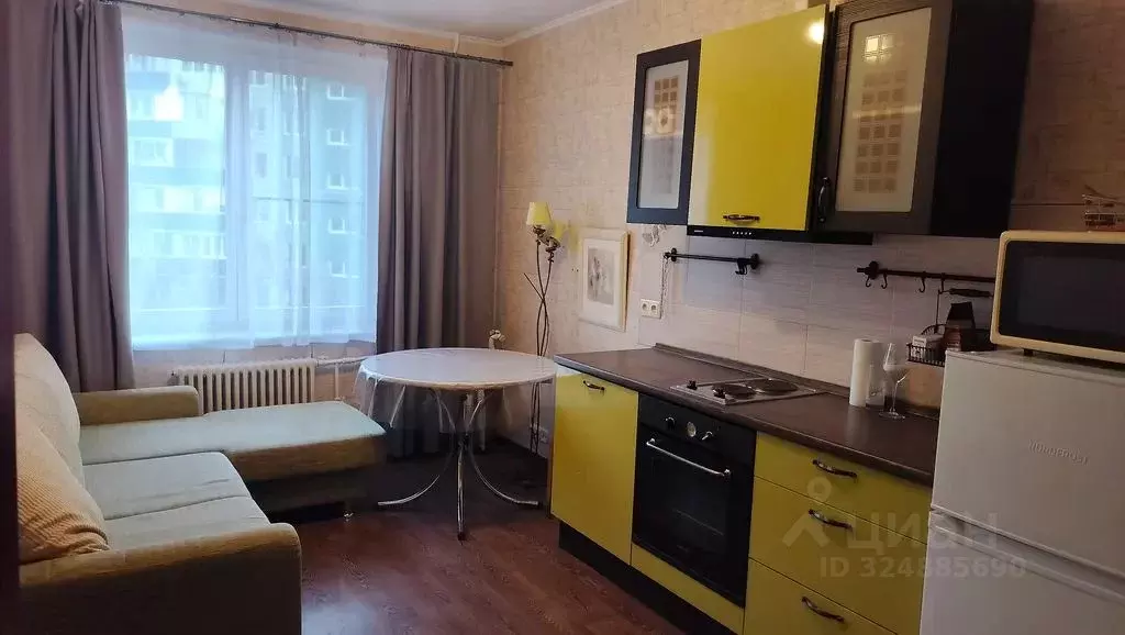 1-к кв. Москва 1-я Новокузьминская ул., 22К4 (42.0 м) - Фото 1