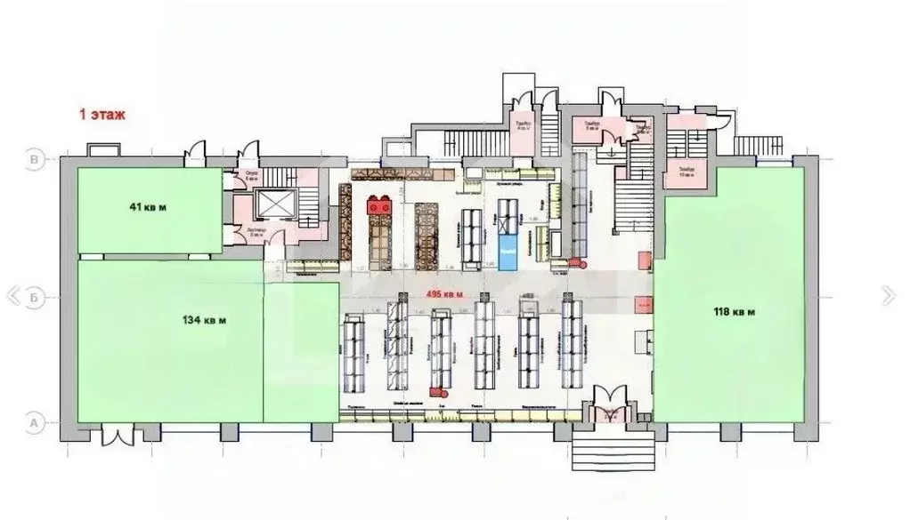 Помещение свободного назначения в Москва ул. Измайловский Вал, 3 (175 ... - Фото 2