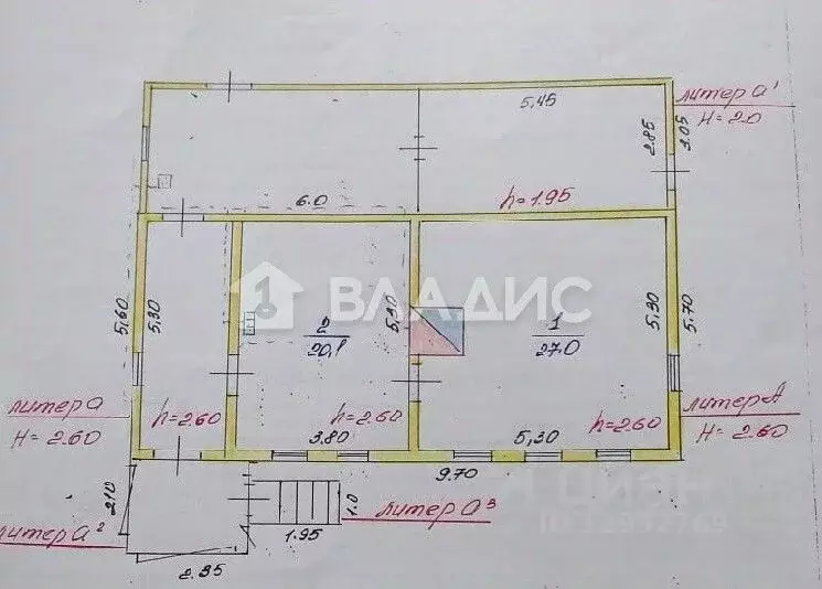 Дом в Пензенская область, Каменка Сборная ул., 12 (47 м) - Фото 1