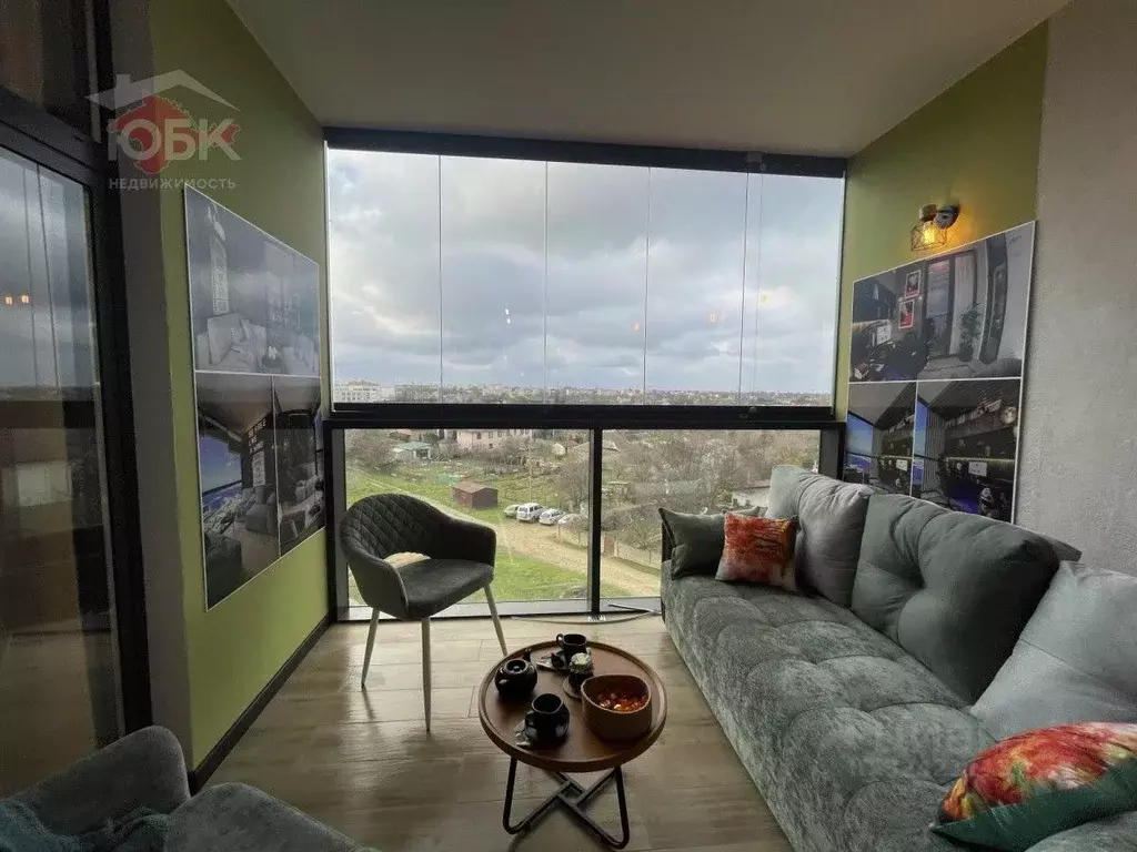 Студия Крым, Черноморское пгт ул. Евпаторийская, уч1 (24.86 м) - Фото 1