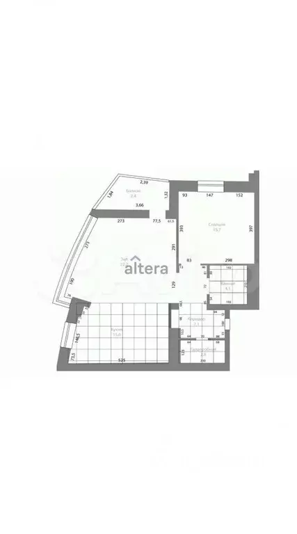 2-к кв. Татарстан, Казань ул. Оренбургский Тракт, 24Б (68.0 м) - Фото 1