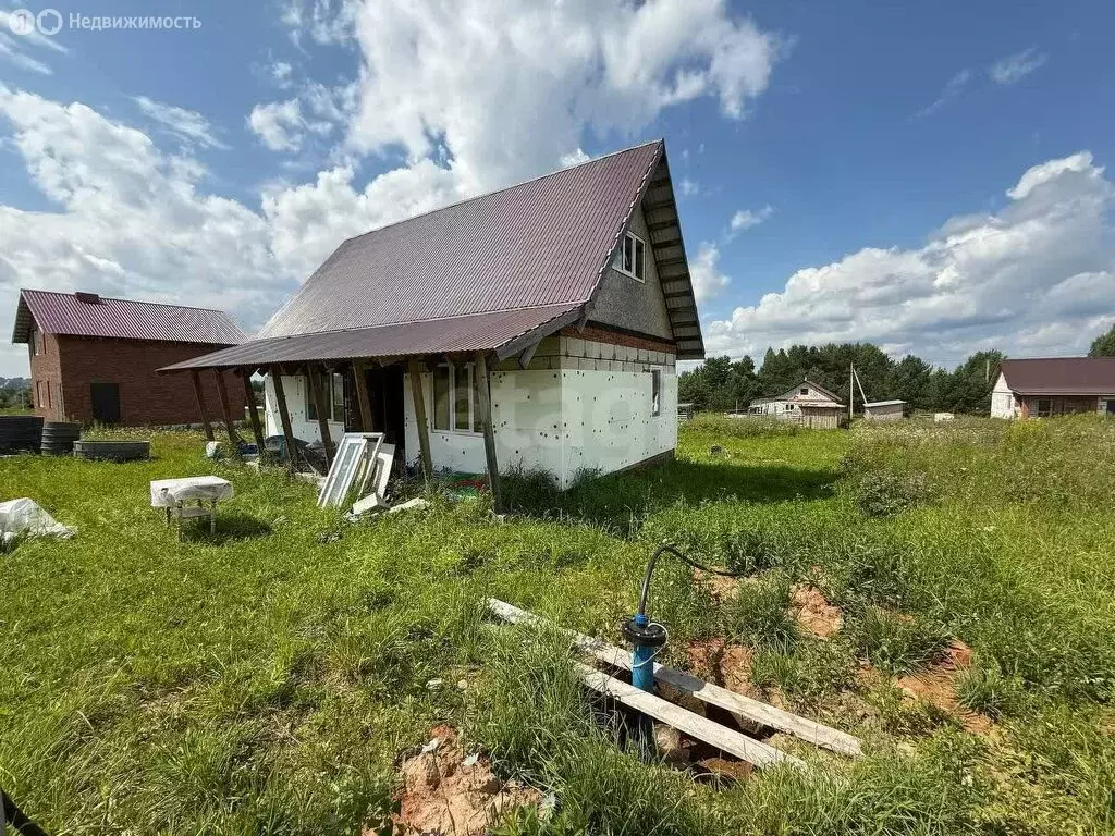 Дом в Завьяловский район, деревня Русский Вожой, Безмятежная улица ... - Фото 0