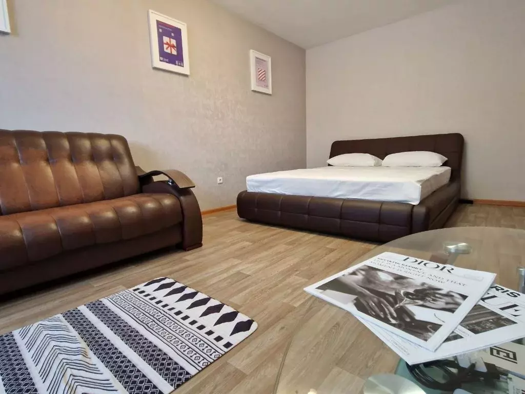 1-к кв. Кемеровская область, Новокузнецк просп. Н.С. Ермакова, 2 (40.0 ... - Фото 1