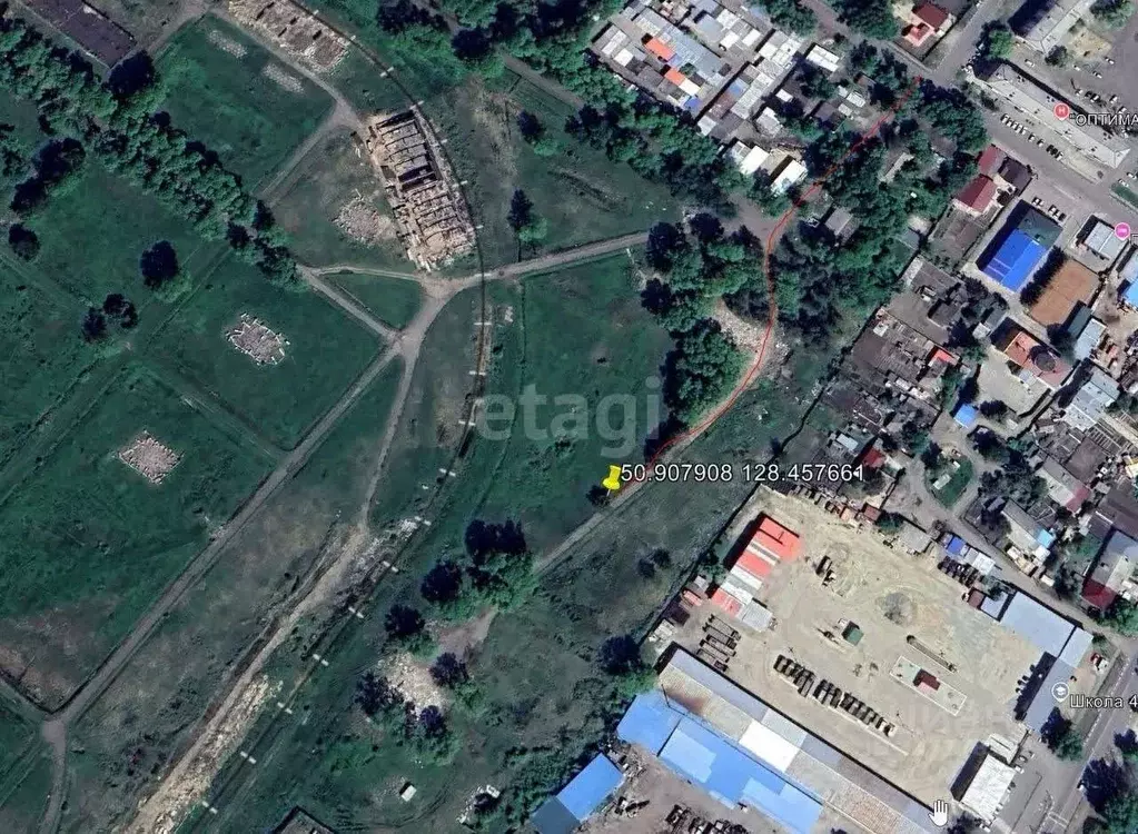 Участок в Амурская область, Белогорск ул. Радиальная (10.9 сот.) - Фото 1