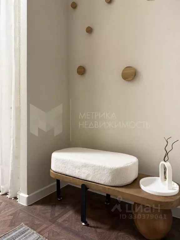 Студия Тюменская область, Тюмень ул. Вьюжная, 10 (34.0 м) - Фото 1