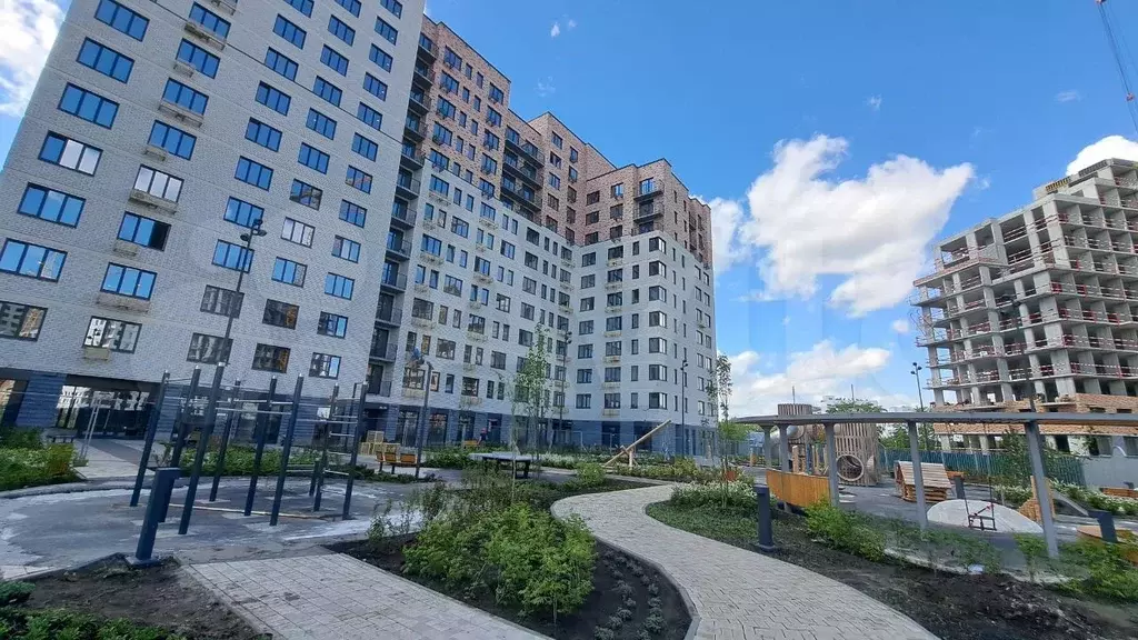 1-к. квартира, 39,7 м, 6/13 эт. - Фото 0