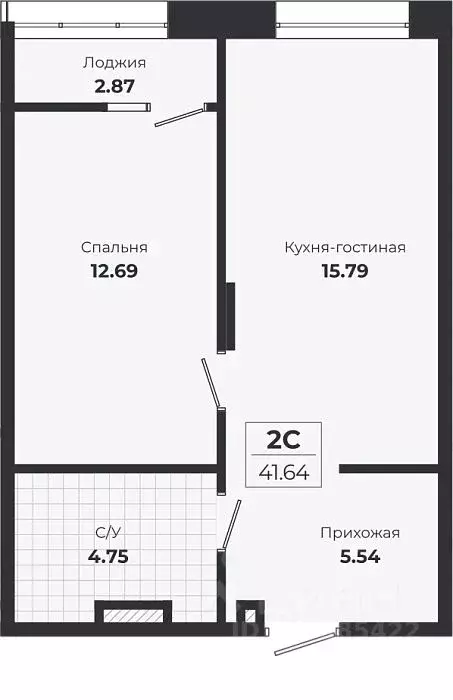 1-к кв. Новосибирская область, Новосибирск Лесоперевалка мкр, Ясный ... - Фото 0