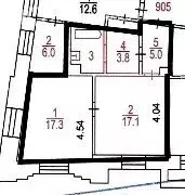 Офис (48.2 м) - Фото 1