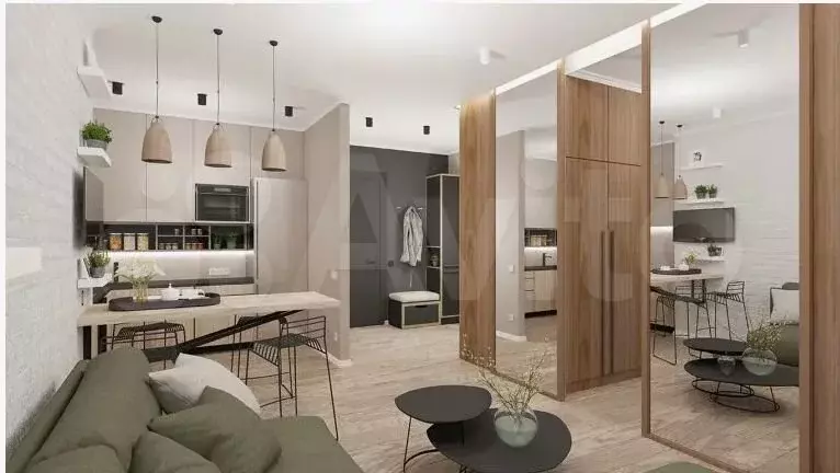 Квартира-студия, 29 м, 3/22 эт. - Фото 0