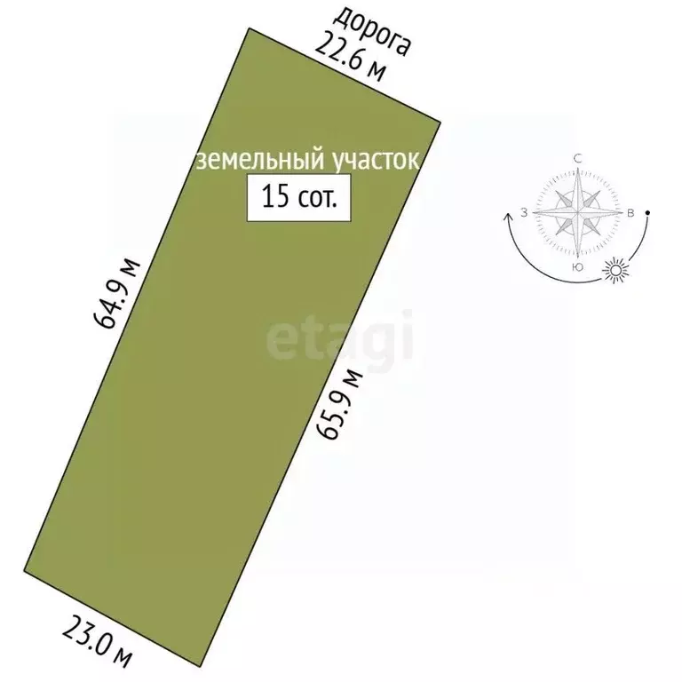 Участок в Орловская область, Орловский муниципальный округ, д. ... - Фото 2