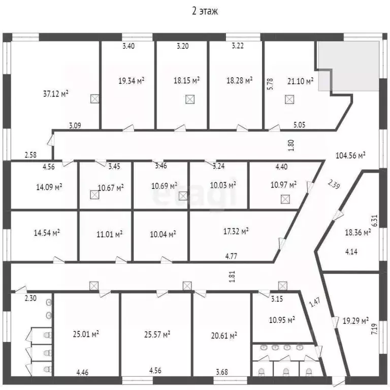 Торговая площадь в Тюменская область, Тюмень ул. Николая Чаплина, 115Б ... - Фото 2
