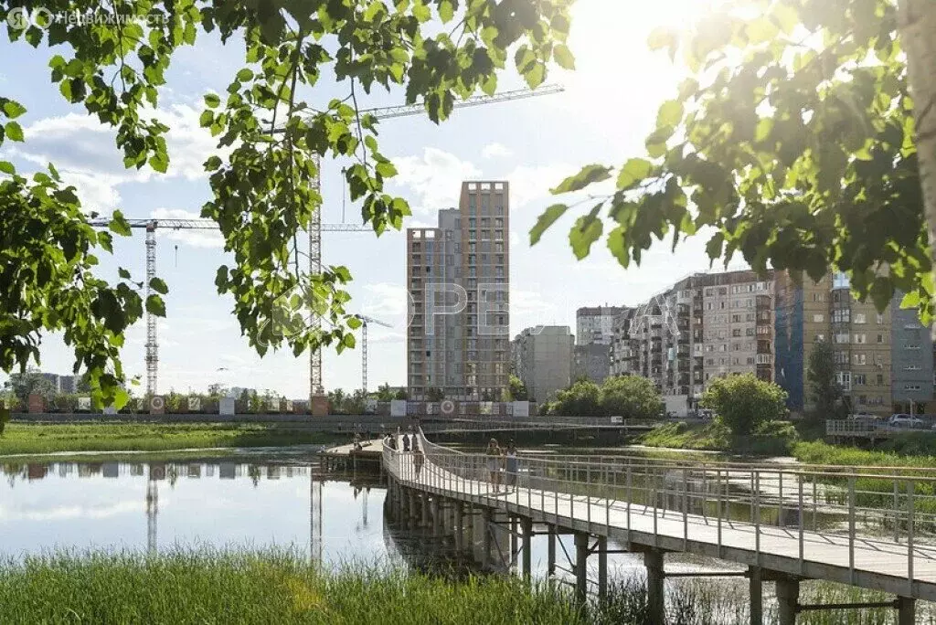 Квартира-студия: Тюмень, улица Муравленко, 9/2 (33.74 м) - Фото 1