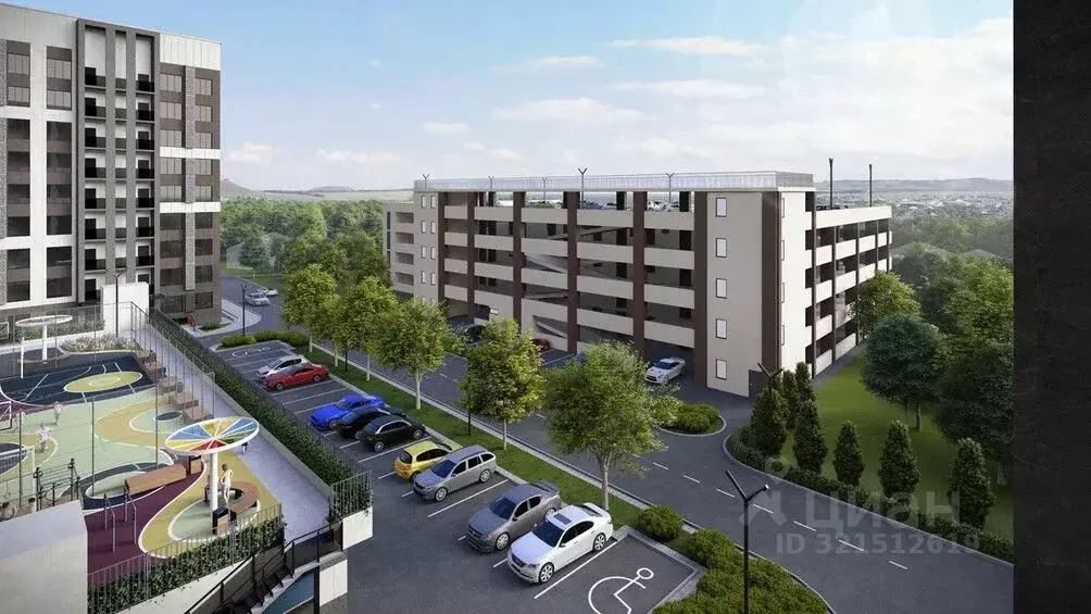 2-к кв. Ставропольский край, Ессентуки ул. Благодатная, 22к2 (56.22 м) - Фото 2