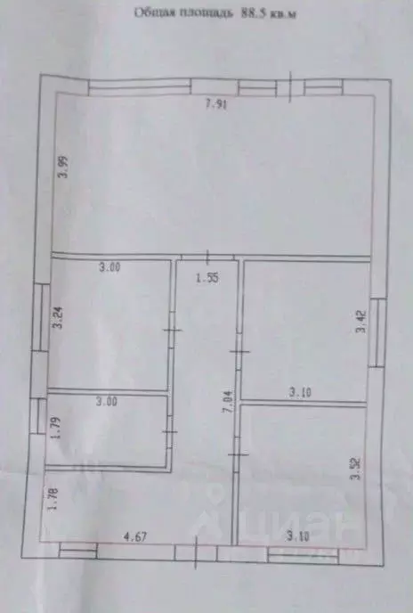 Дом в Саратовская область, Саратов ул. Загородная (89 м) - Фото 2