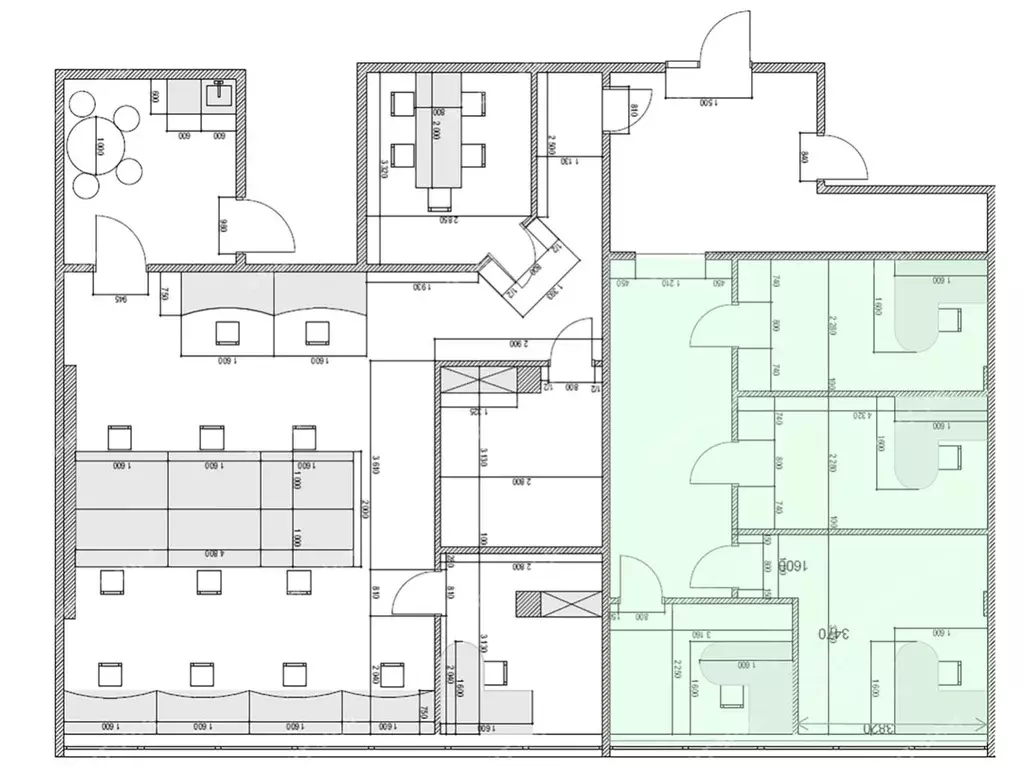Офис в Москва 4-й Лесной пер., 4 (222 м) - Фото 2