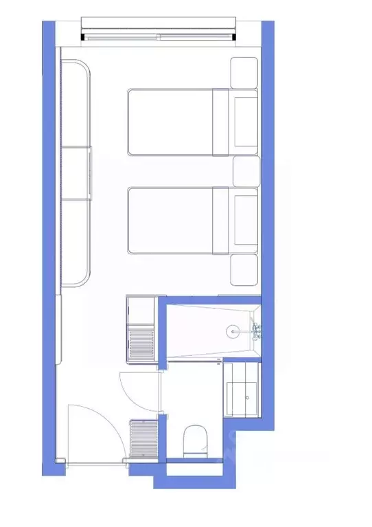 Студия Ставропольский край, Пятигорск ул. Леваневского, 3Д (20.8 м) - Фото 1