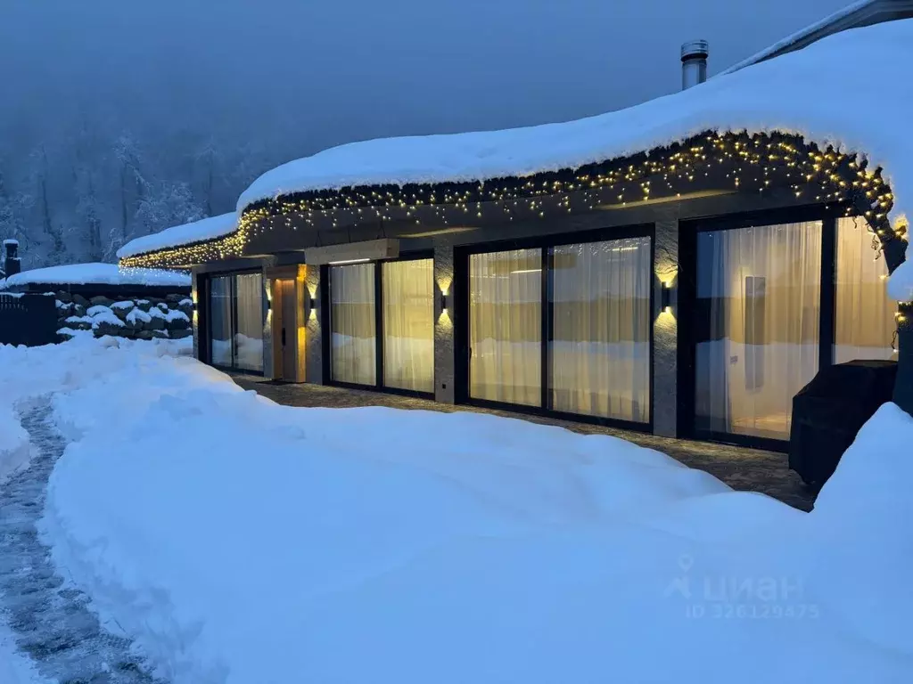 Коттедж в Краснодарский край, Сочи Красная Поляна пгт, Микрорайон ... - Фото 1