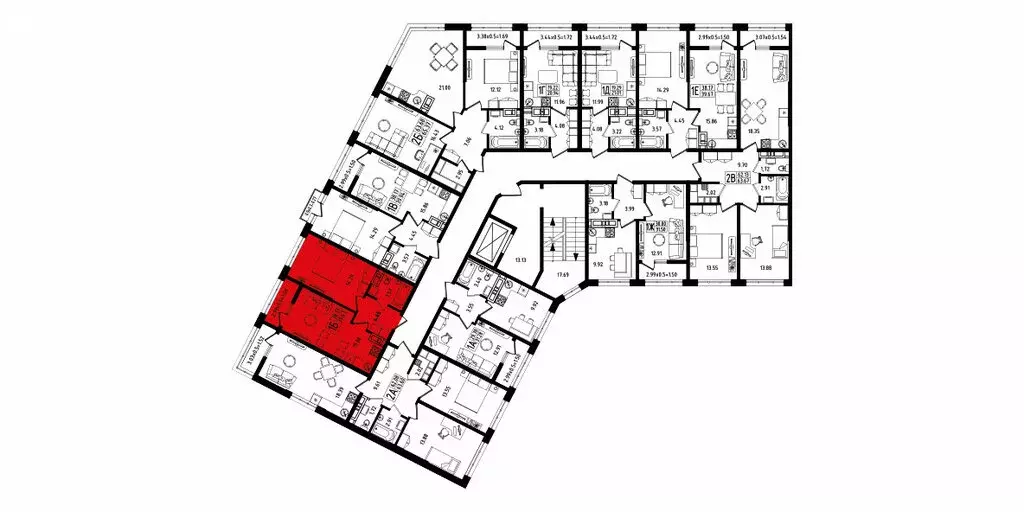 1-комнатная квартира: Майкоп, улица К.А. Васильева, 2/1 (39.67 м) - Фото 2