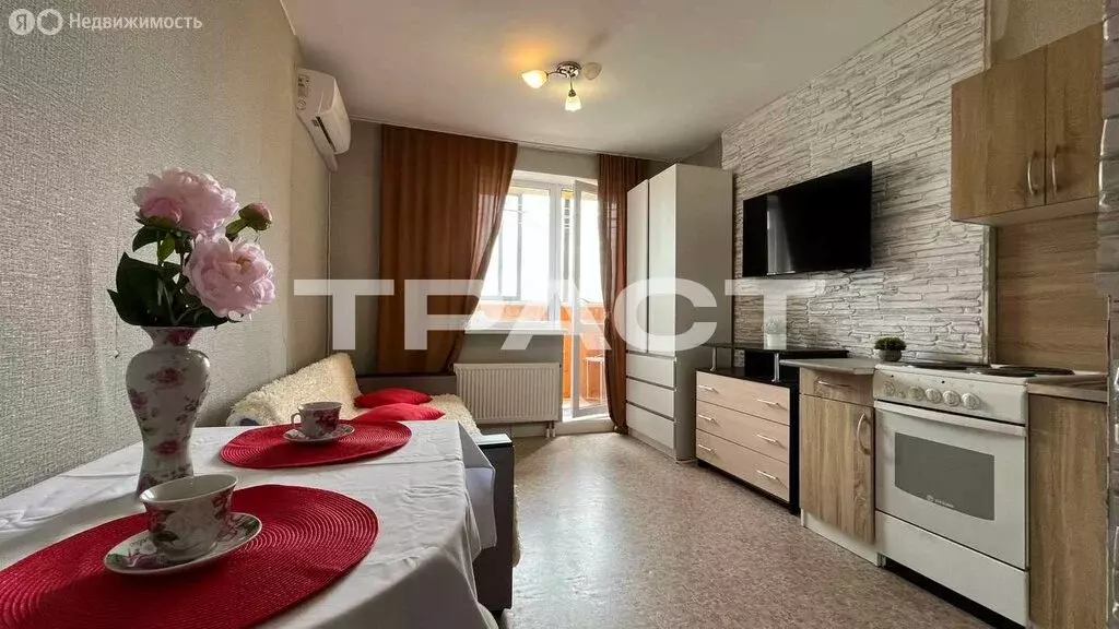 Квартира-студия: Воронеж, Ростовская улица, 100БкА (17.2 м) - Фото 1