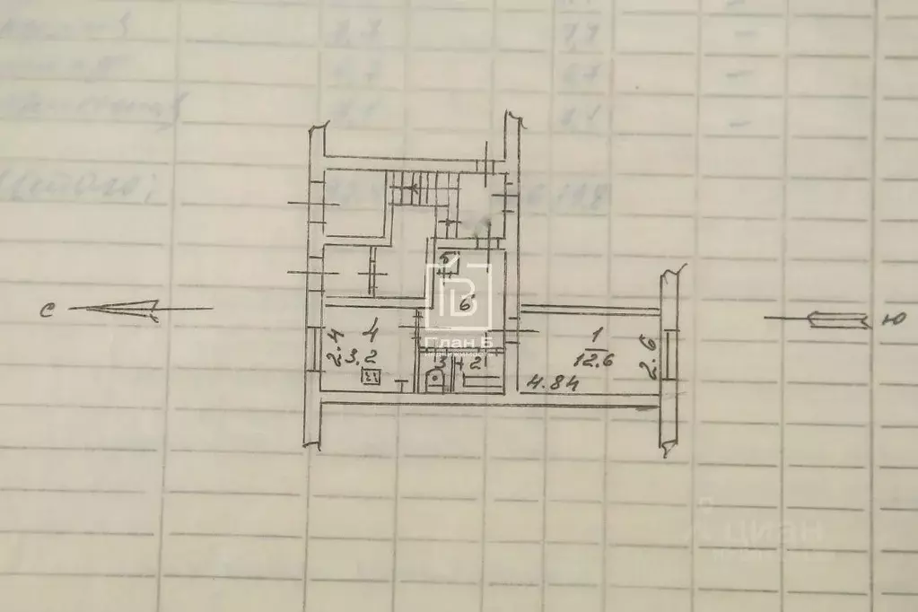 1-к кв. Калужская область, Калуга ул. Ленина, 17 (32.4 м) - Фото 2