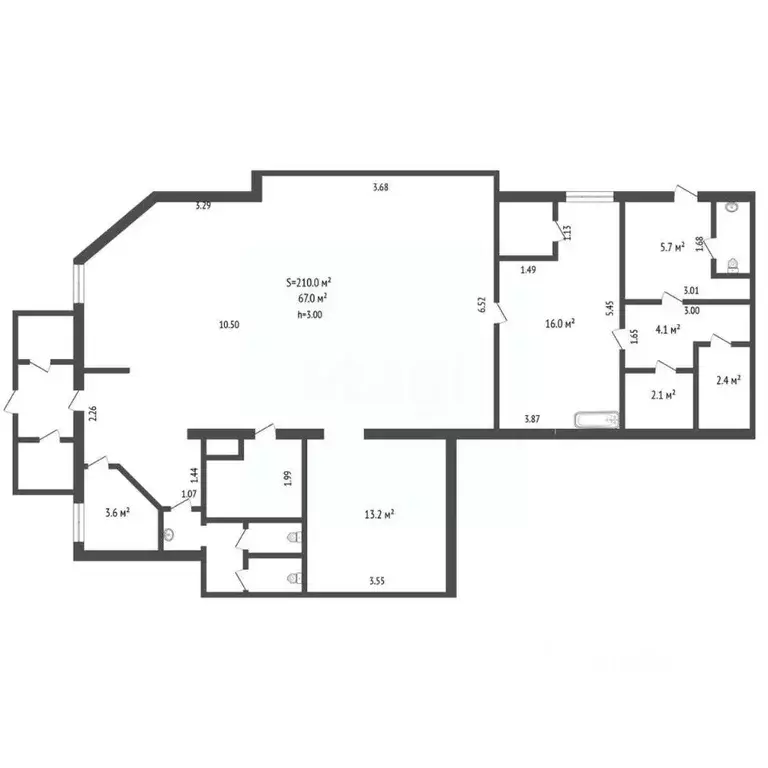 Помещение свободного назначения в Тюменская область, Тюмень проезд ... - Фото 2