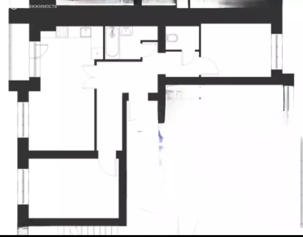 2-комнатная квартира: Тула, улица Героя России Зиничева, 3 (63.52 м) - Фото 1