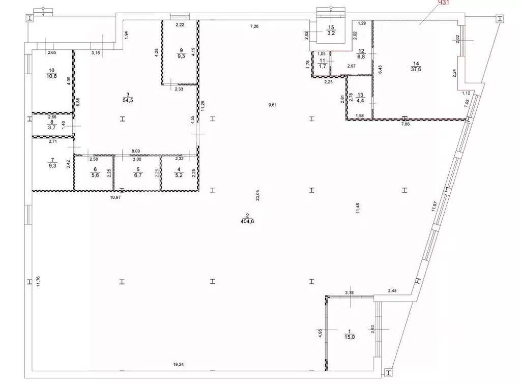 Помещение свободного назначения в Москва Элеваторная ул., 10 (590 м) - Фото 2