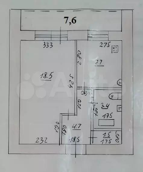 1-к. квартира, 35,8 м, 13/16 эт. - Фото 0