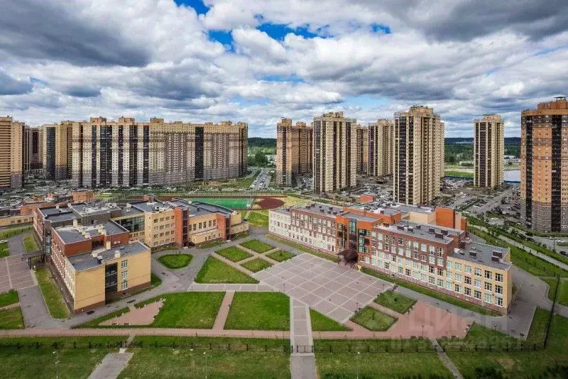 1-к кв. Санкт-Петербург пос. Парголово, ул. Михаила Дудина, 25к2 ... - Фото 2