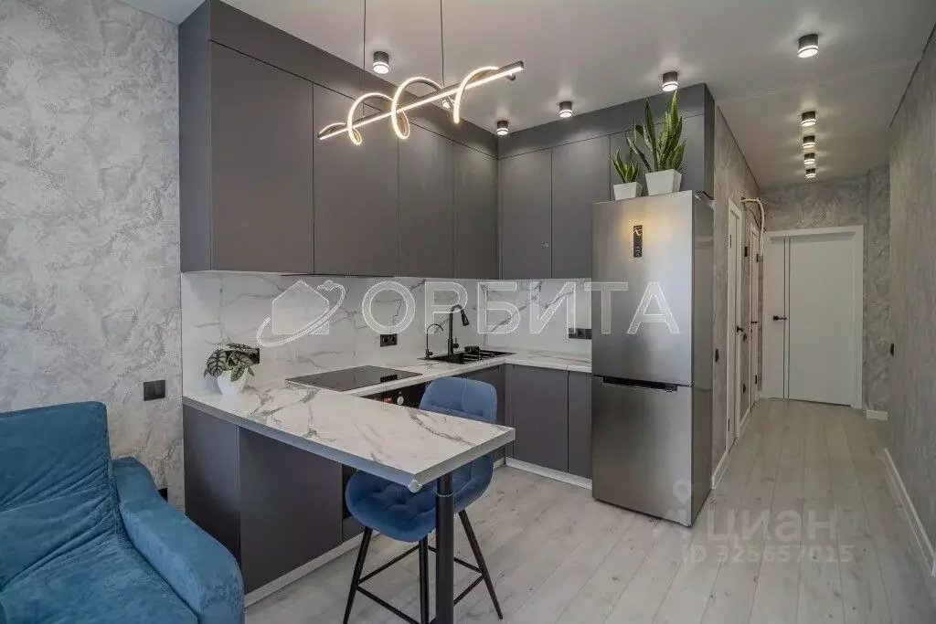 2-к кв. Тюменская область, Тюменский муниципальный округ, д. Патрушева ... - Фото 2